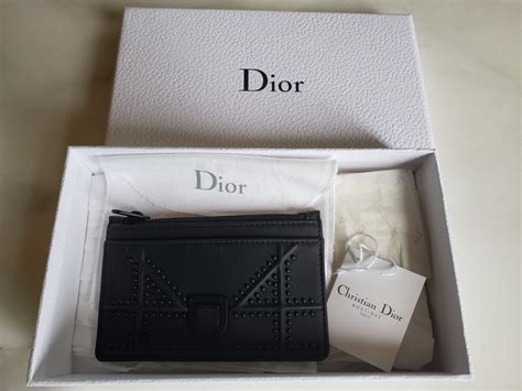 CHRISTIAN DIOR Ultra Matte Calfskin Studded Diorama